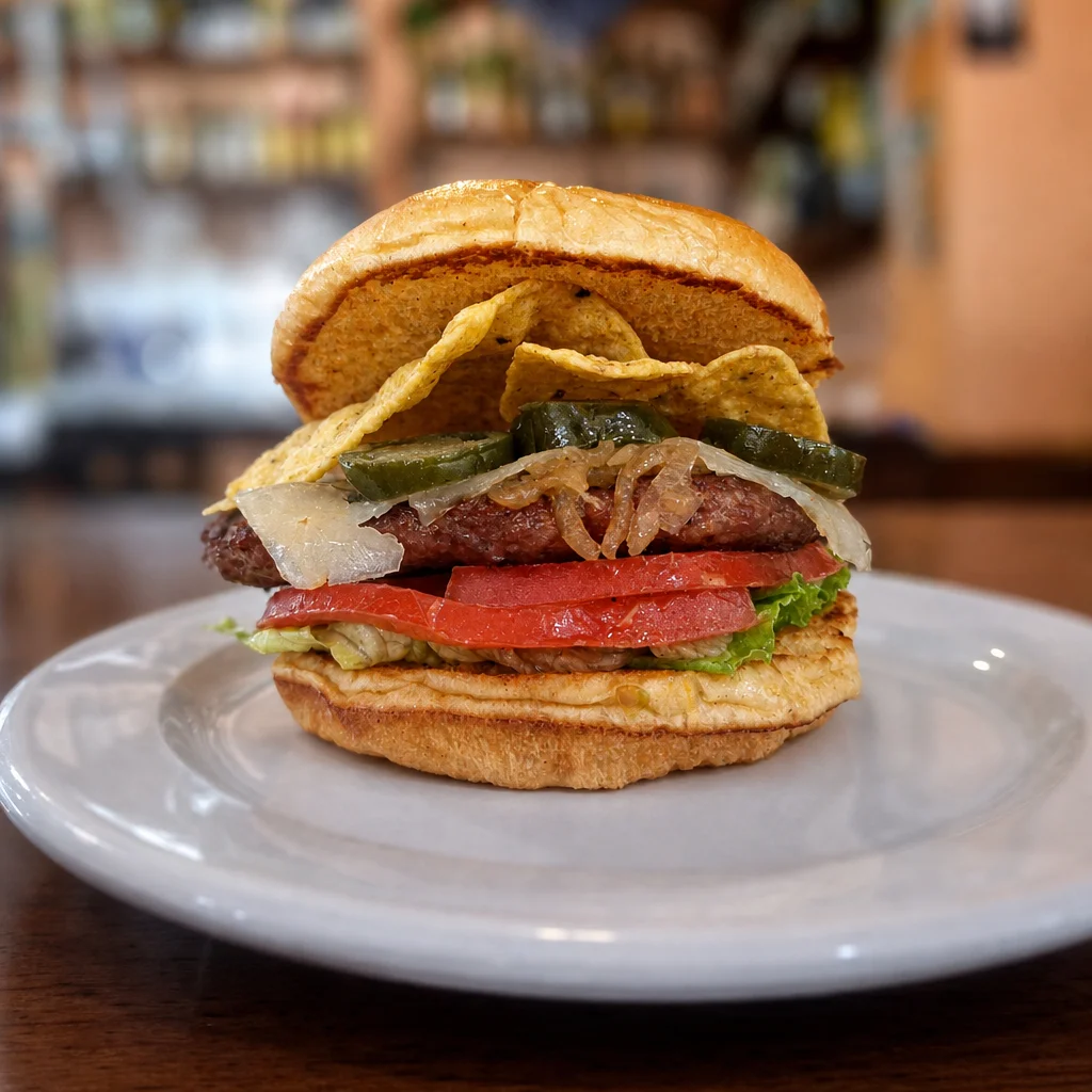 Jalapeño Brioche hamburgesa – Obregon Bokaburger Barakaldo